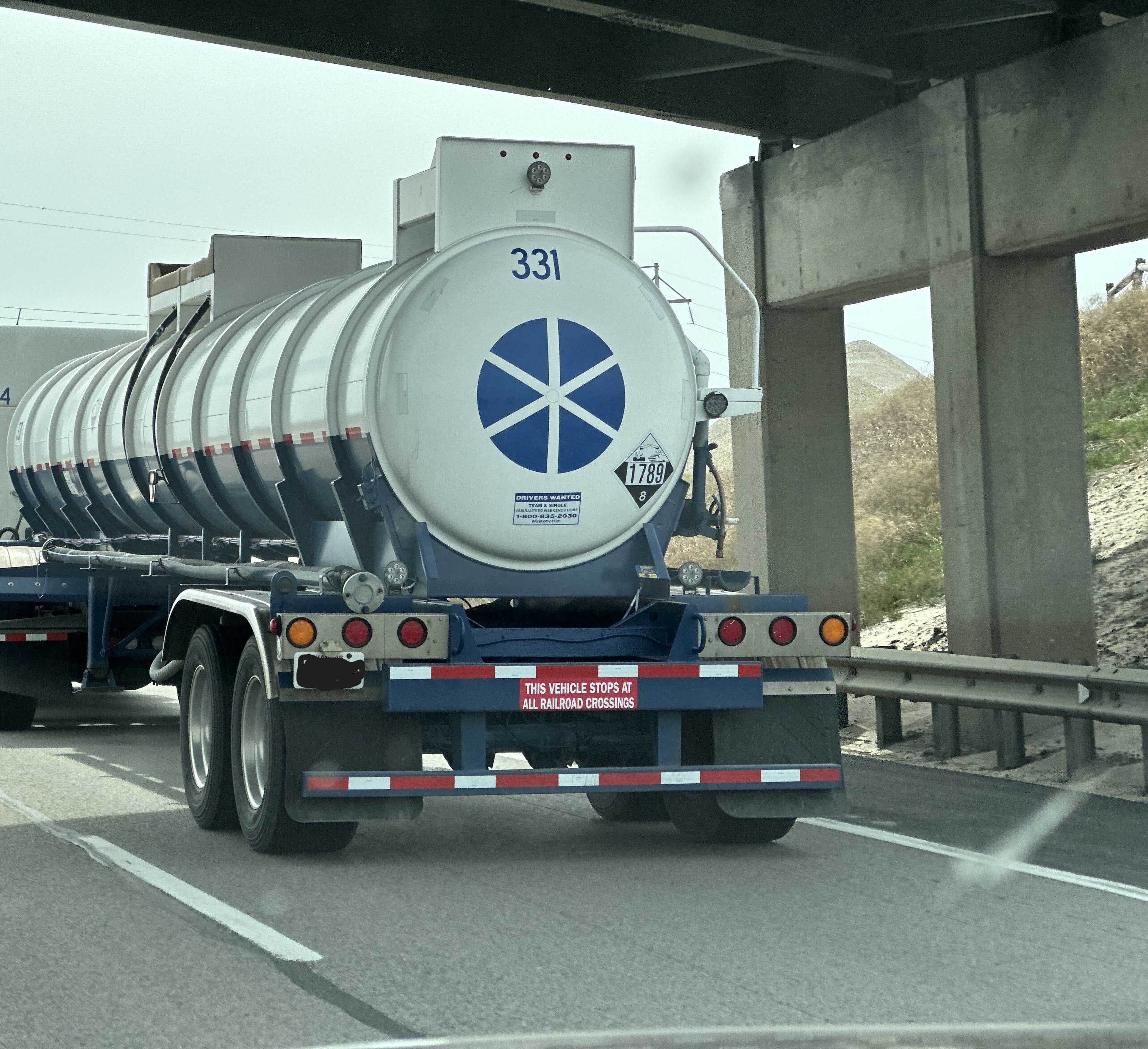 Cargo tank inspector training course equipment