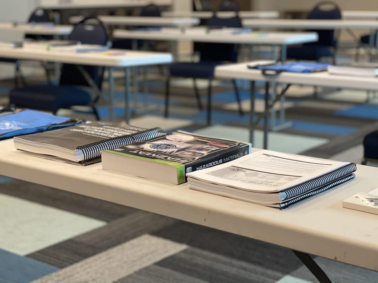 DOT training classroom led by former enforcement officials